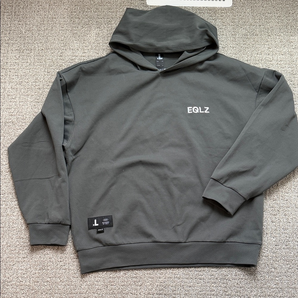 Eqlz Men's Gray Hoodie